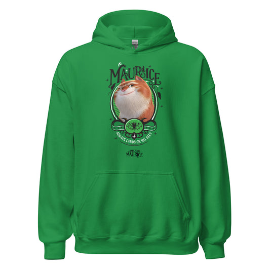 Maurice Always Lands On His Feet Unisex Hoodie